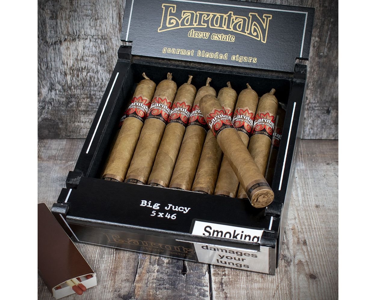 Drew Estate Larutan Big Jucy Cigars - Box of 24 Drew Estate Larutan Big Jucy Cigars - Box of 24