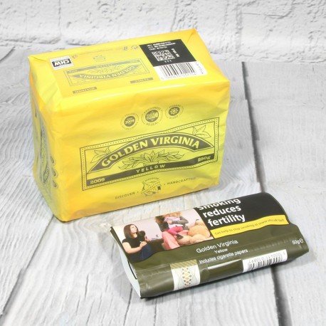 Golden Virginia Yellow Original (Gold) 5x50g