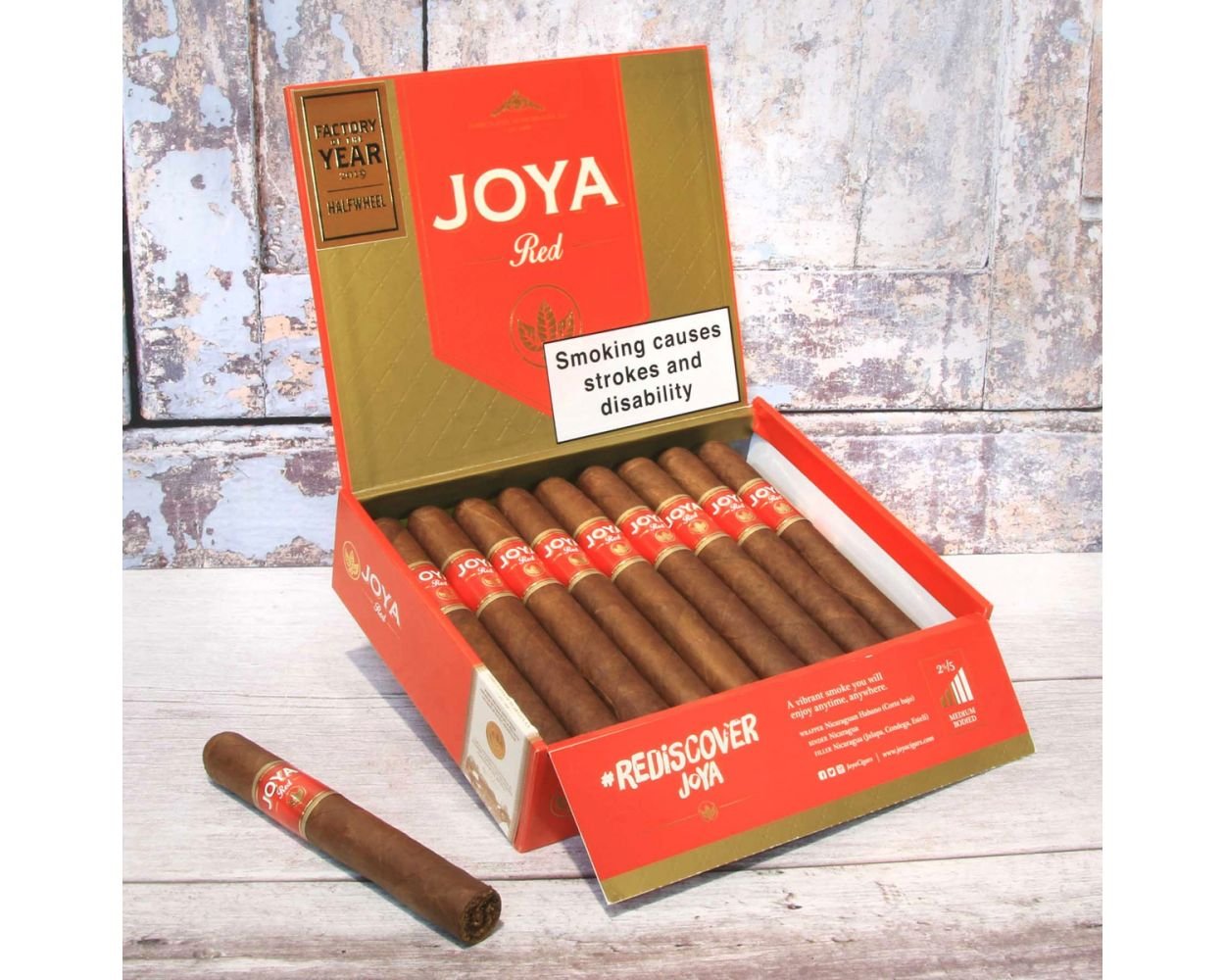 Joya de Nicaragua Red Short Churchill Cigars - Box of 20 Joya de Nicaragua Red Short Churchill Cigars - Box of 20
