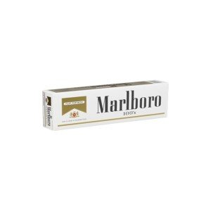 MARLBORO GOLD 100'S 1 CTN= 10 PKS, 200 CIGG
