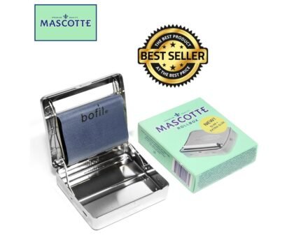 Mascotte | Metal Rollbox| Cigarette Roller Slim & Extra Slim | Smoking Pipes