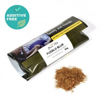 Pueblo Loose Blue Additive-Free Hand Rolling Tobacco 5x50g Pouch UK and Ireland