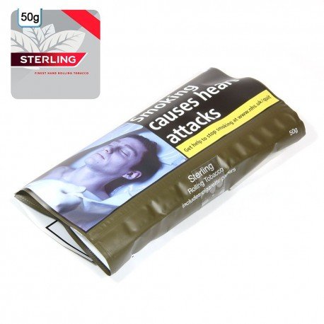 Buy Sterling Rolling Tobacco 5x50g Pouch UK and Ireland Buy Sterling Rolling Tobacco 5x50g Pouch UK and Ireland